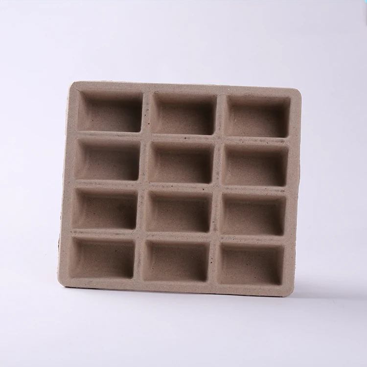 
Disposable recycling paper pulp planting garden pot mover 