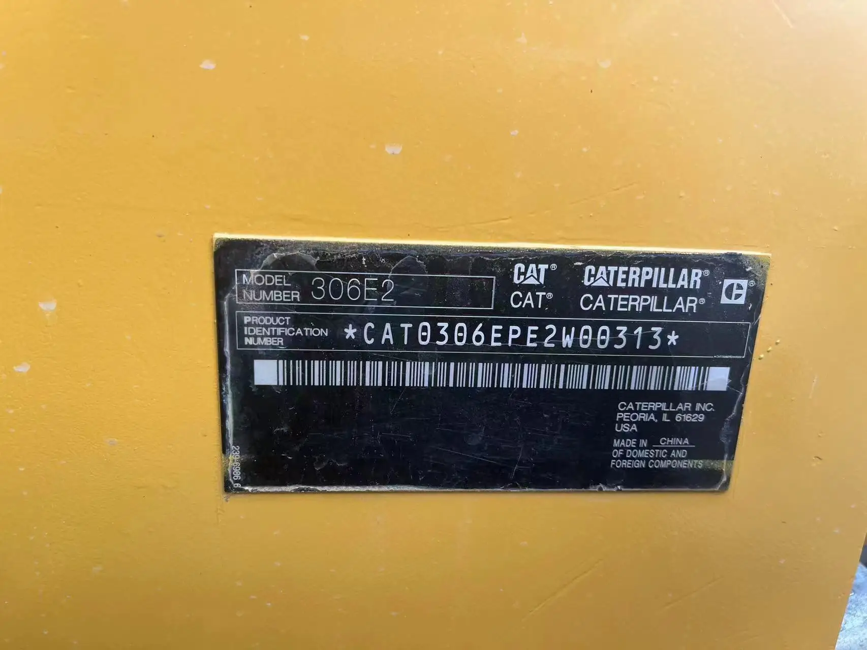 Used Caterpillar 336D excavator CAT excavator 330D 336D with good working condition