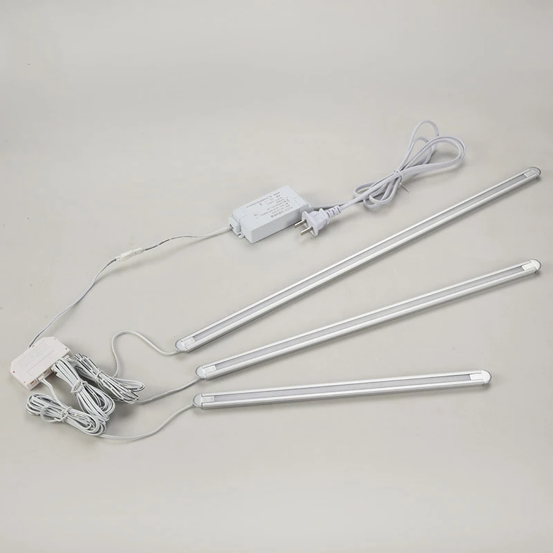 China Led Supplier Hot Sale Glass display showcase led light 30cm usb power strip usb led bar light