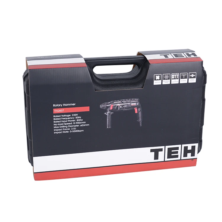 TEH Multifunction Mode Selector Impact Energy Powerful Bulldog Rotary Hammer SDS Plus Drill