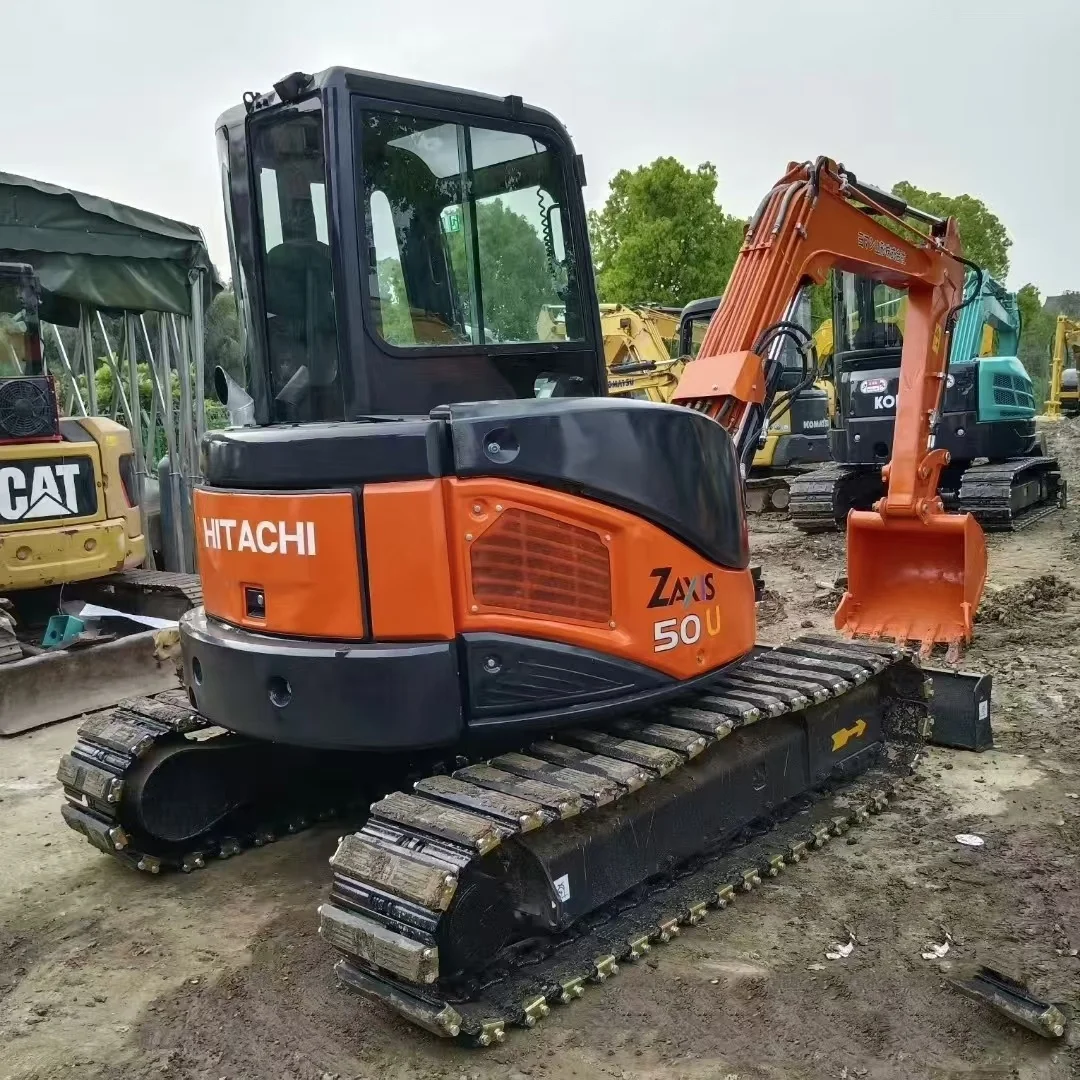 Шанхайский подержанный экскаватор распродажа Hitachi ZX60 ZX80 ZX100 цена 6 тонн 8 10 специальный для продажи