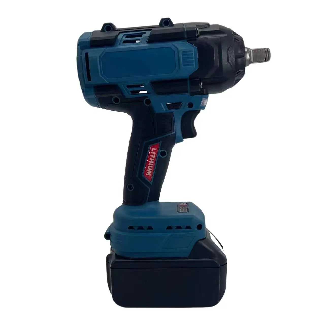 Professional Cordless Impact Wrench Rechargeable Power Tool Brushless Motor Li-ion Battery