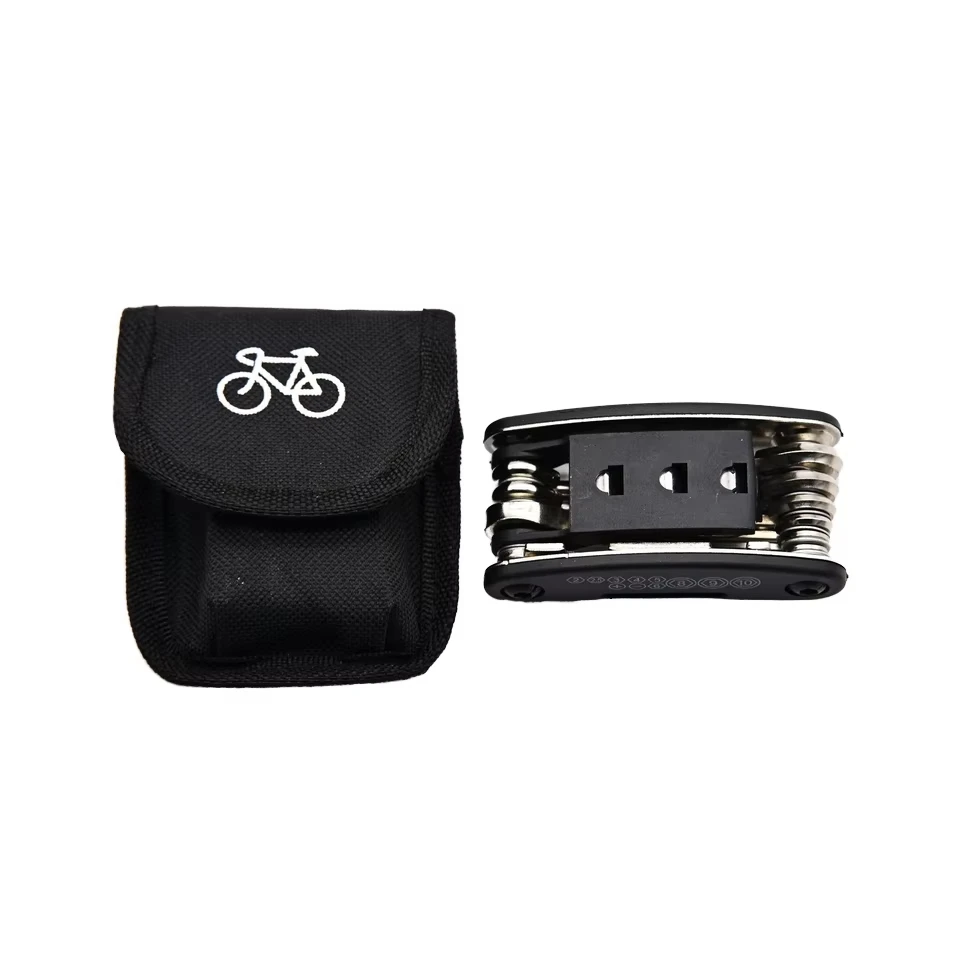 15 In 1 Bicycle Multitool Outdoor Camping Survival Gadget Item Patch Multi Function Tools Set Bike Repair Tool Gadgets For Man