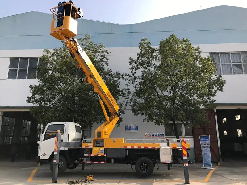 21 24m telescopic aerial work platform