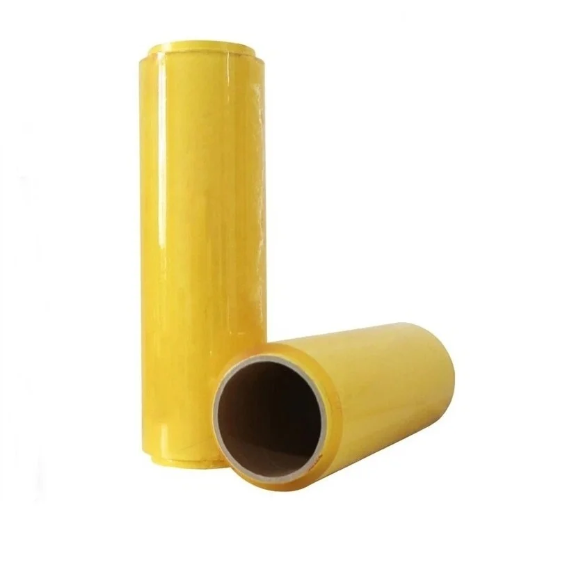 100% Nature Raw Material  Food Packaging Wrap Roll for Fresh Vegetable PVC Cling Film