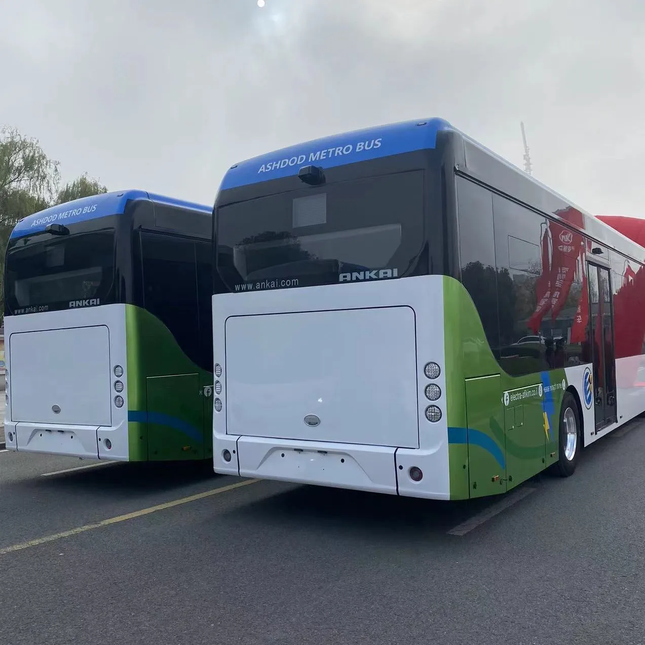 electric city bus made in China Ankai from 10M to 12M for public transport new edition