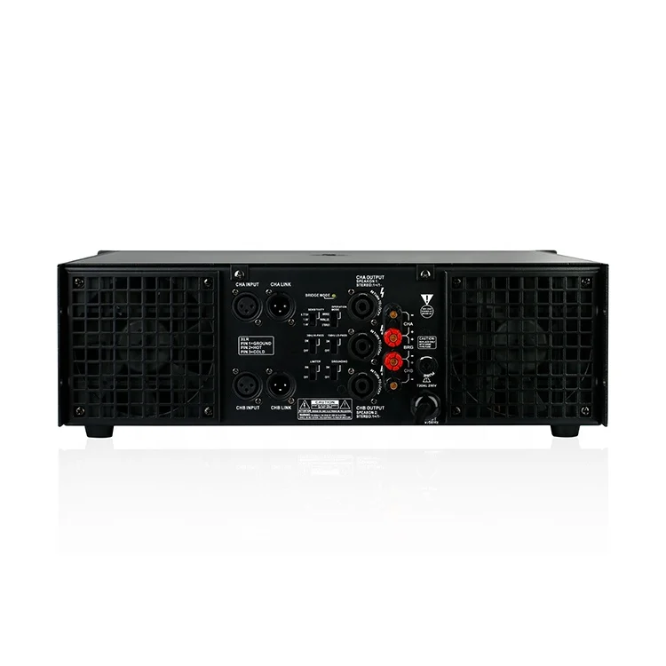 BH Series Power Amplifier 2 Channels 3U Best With Spectrum