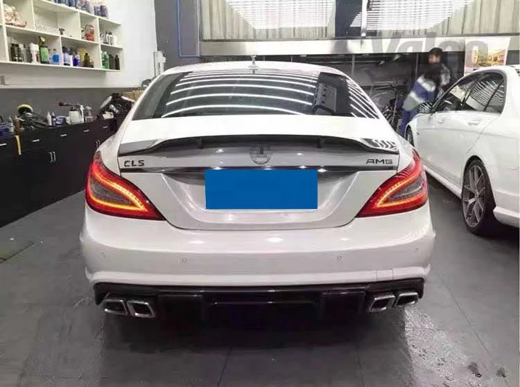 For BENZ W218 spoiler 2012-2017 benz CLS CLASS spoiler style R Rear Spoiler Trunk Wing