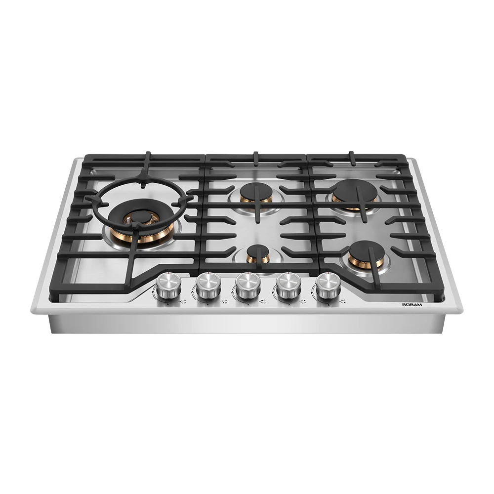  Robam Defendi Series G513 30 газовая горелка из нержавеющей стали max 20000BTU firepower с латунными горелками итальянского производства