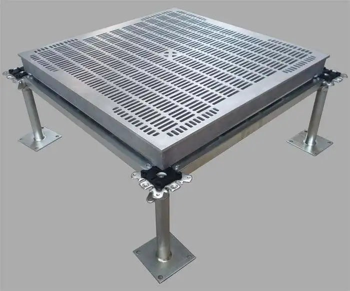 Data Center Anti-static Flooring  Anti Static Covering Aluminum Access Flooring from Direct Supplier