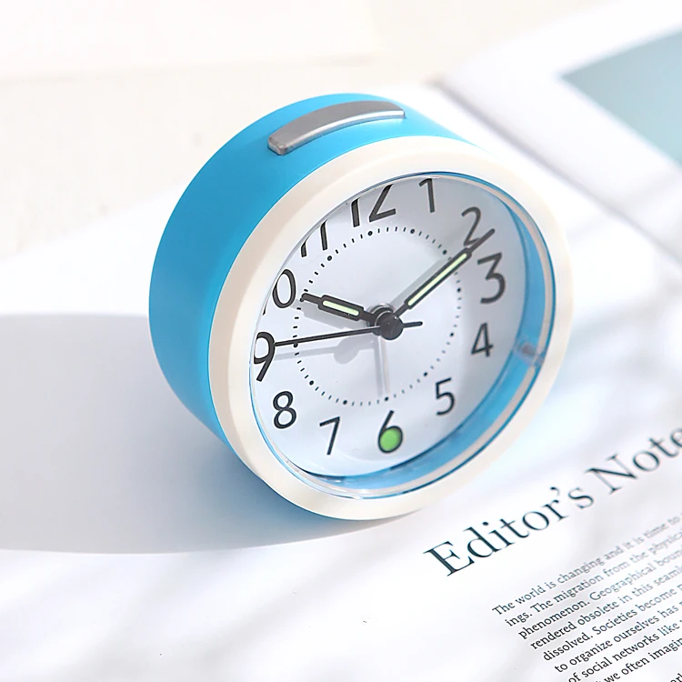 
snooze kids battery movement quartz alarm clock analogic 