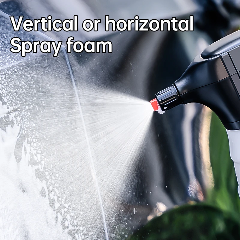 Wholesale New Design  Handheld Electric Car Wash Foam Nozzle Trigger Sprayer 2L
