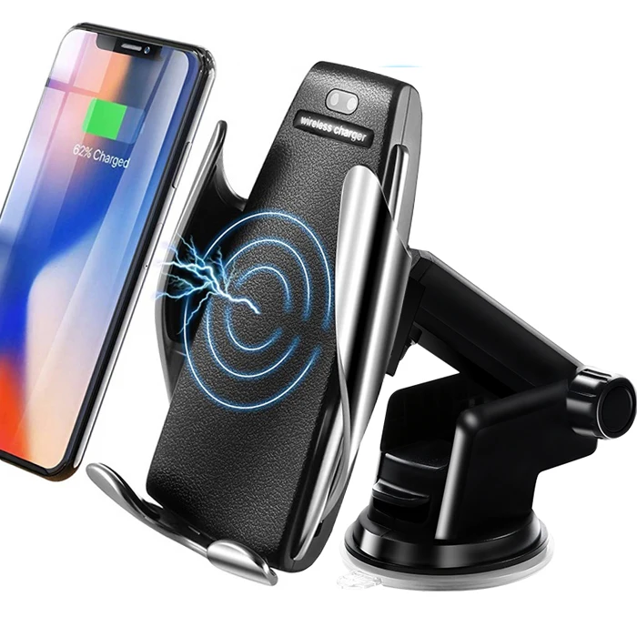 
2021 trending 10W fast Wireless Car Charger Qi Auto-Clamping Air Vent Dashboard Phone Holder car accessories car gadgets 