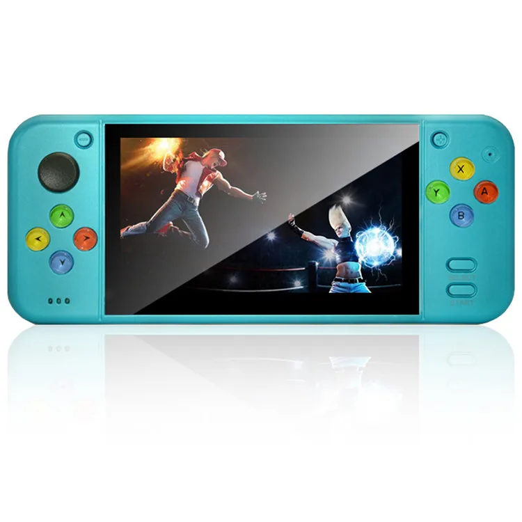 Portable 64Bit 8GB 5.0 Inch Screen Q50 Handheld Gaming Console 3000 In 1 Classic TV Video Game Player