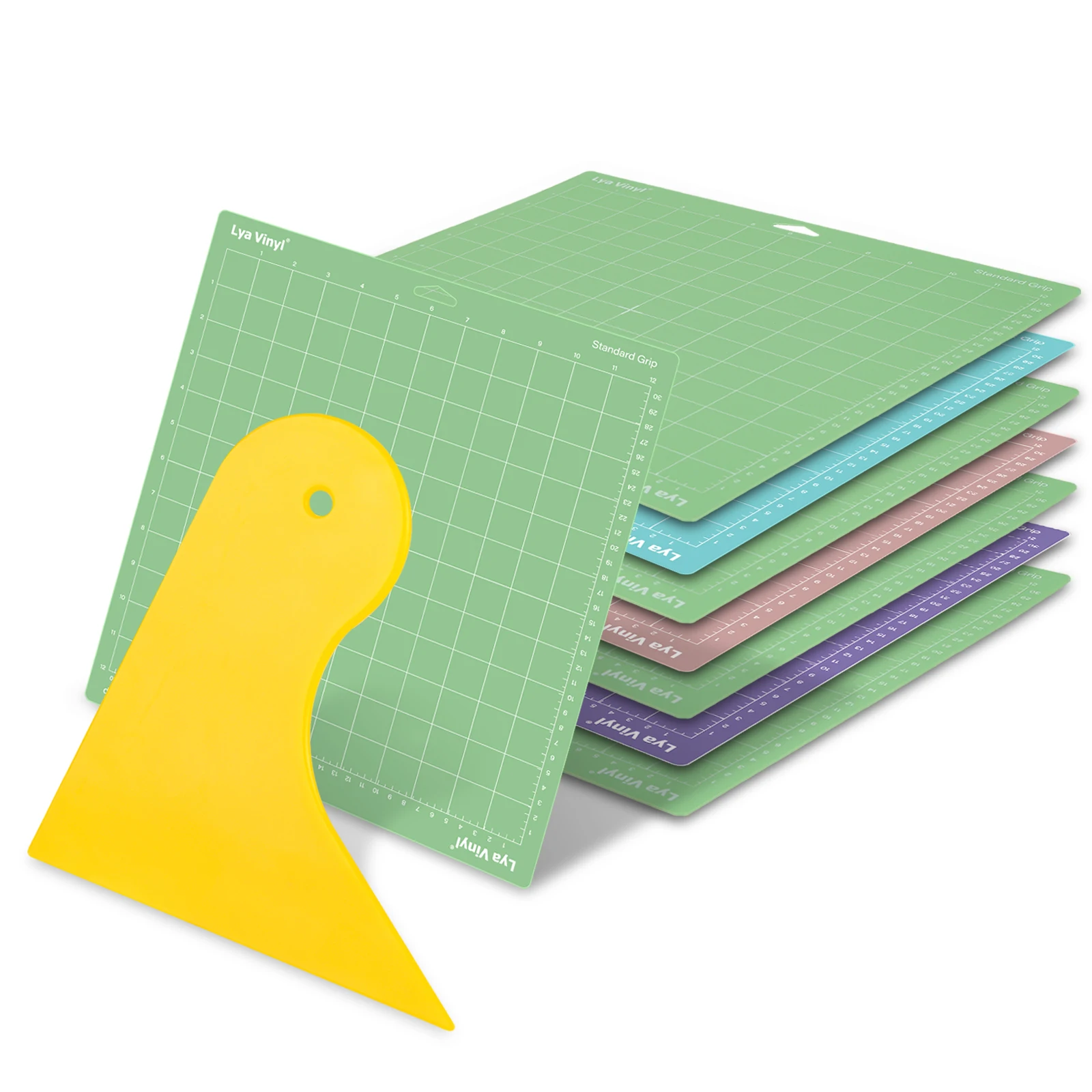 LYA brand Cutting Mat for Cricut, 6 Pack Cutting Mat 12x12 for Cricut  Variety Adhesive Sticky Cutting Mats Accessories for Cric