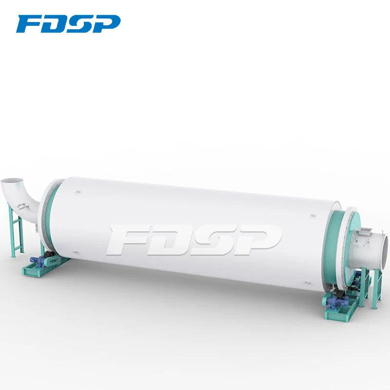 Rotary drum type sawdust dryer manufacturing factory for dryer 3tph