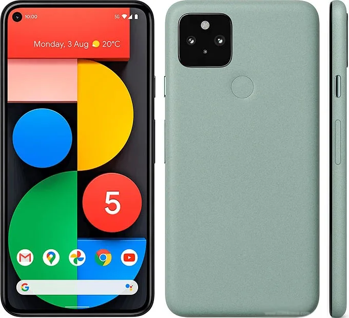 For Google Pixel 5 Unlocked 4G Mobile Cell Phone 16MP Camera 8GB 128GB Cheap Mobile Phone
