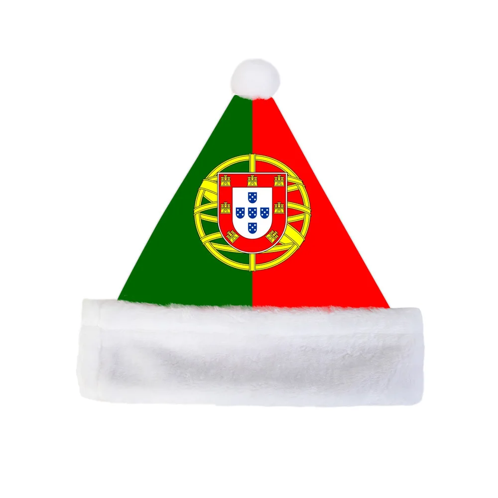 Wholesale Annual Meeting Hat Christmas Decorations Hats With National Flags Logo Printing
