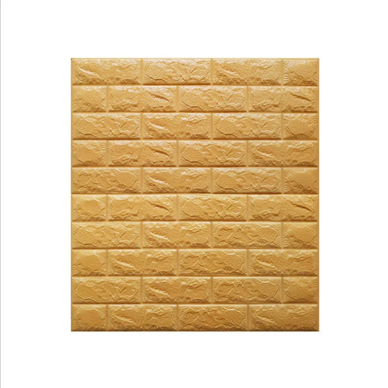 
wholesale price 3d wall peel and waterproof sticker foam wallpaper 