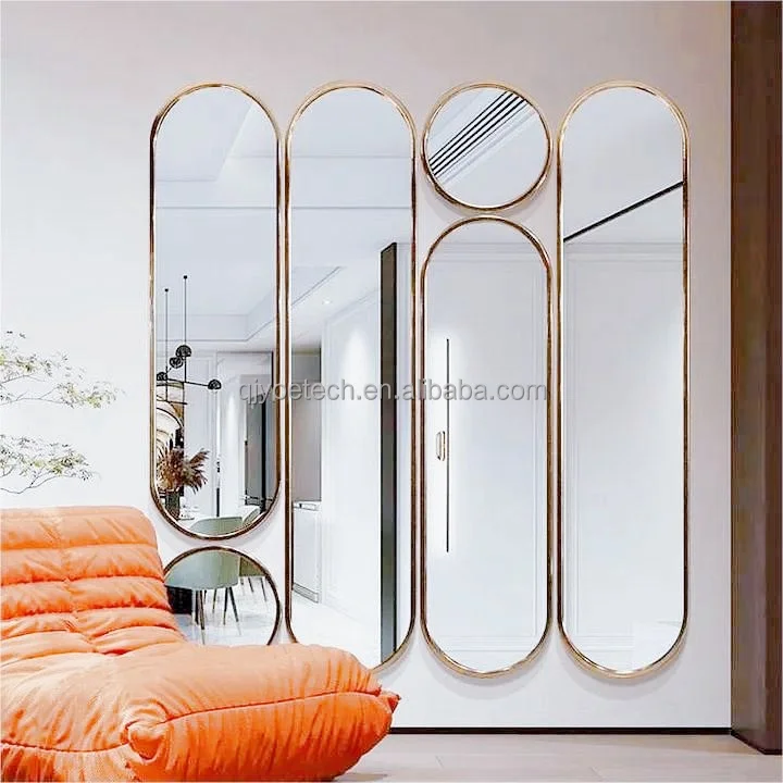 Silver Mirror With Elegant Designs for Stunning Home Decoration Bedroom Living Room Bathroom