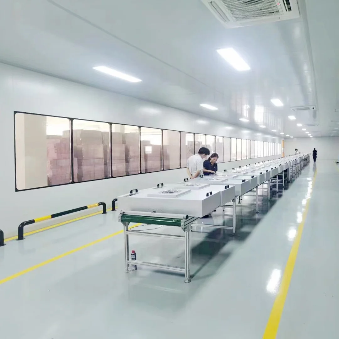 Professional Large Air Flow iso 5 ffu fan filter unit Laminar Flow for Clean Room Ventilation