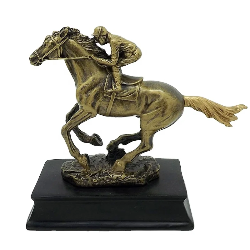 Horse racing trophy