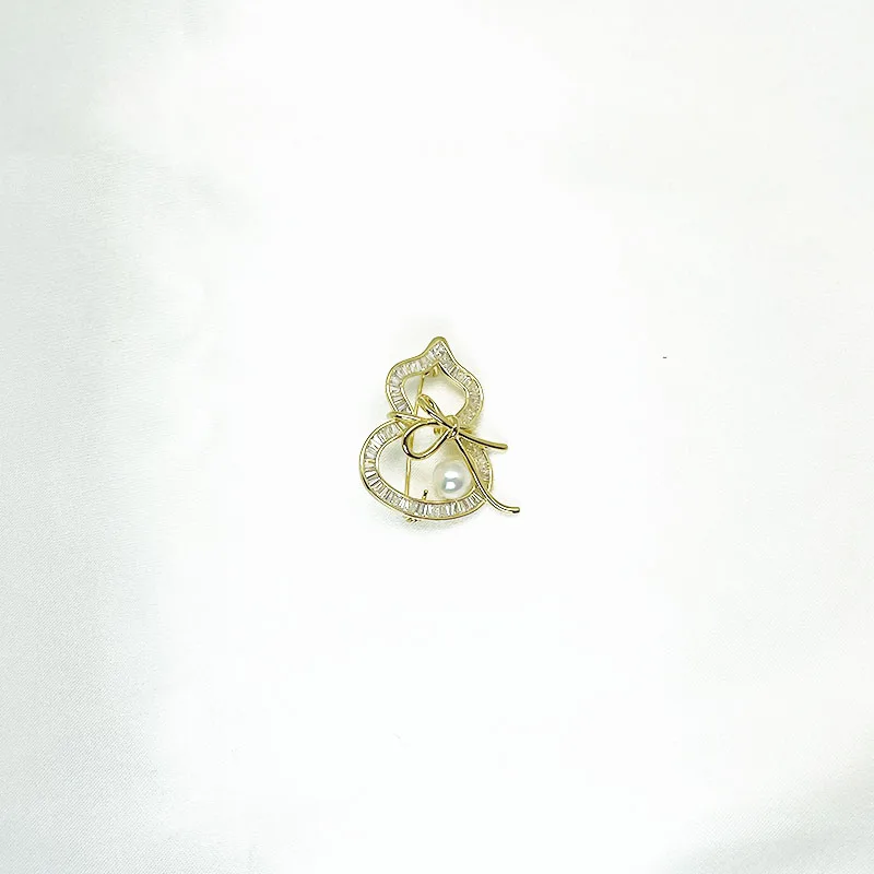 New Designed Japan Akoya Sea Pearl Brooch jewelry Perfect Circle Flawless  Wedding Bridal Pearl Jewelry Set For Wom