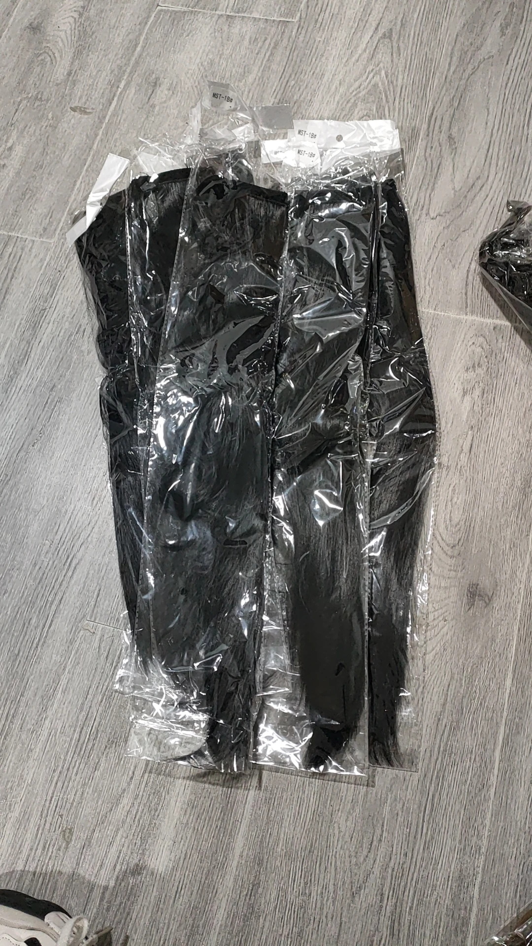 Wholesale Synthetic Fiber Straight Ponytails Clip in 22 Inch Wrap Around Straight Hairpiece Ponytail Extension