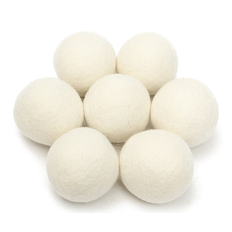 Ecofriendly chemical free New Zealand Organic Wool Drying Ball For Laundry Drying