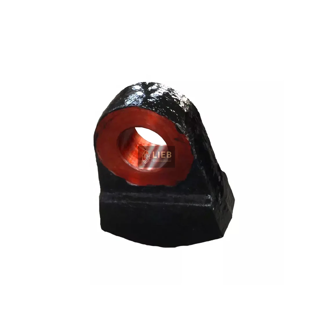 high chromium iron blow barvsi crusher partscemented carbide hammer