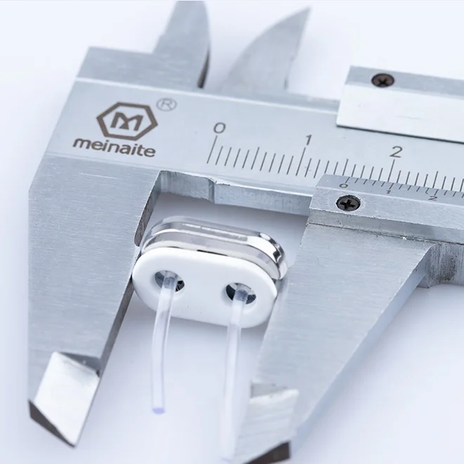 Custom Mini Ending Cord Lock Pig Nose Cord End Stopper Metal Nickel-free Aluminum Plating