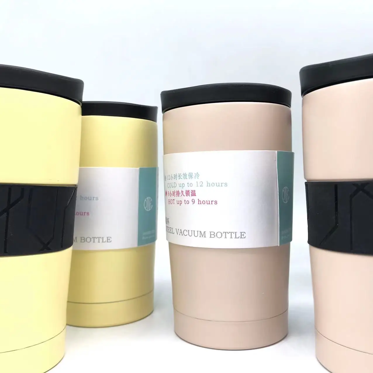 Double Wall Vacuum Travel Mugs OEM  Stainless Steel Tumbler Go Travel Coffee Cups Travel Mugs For Tours