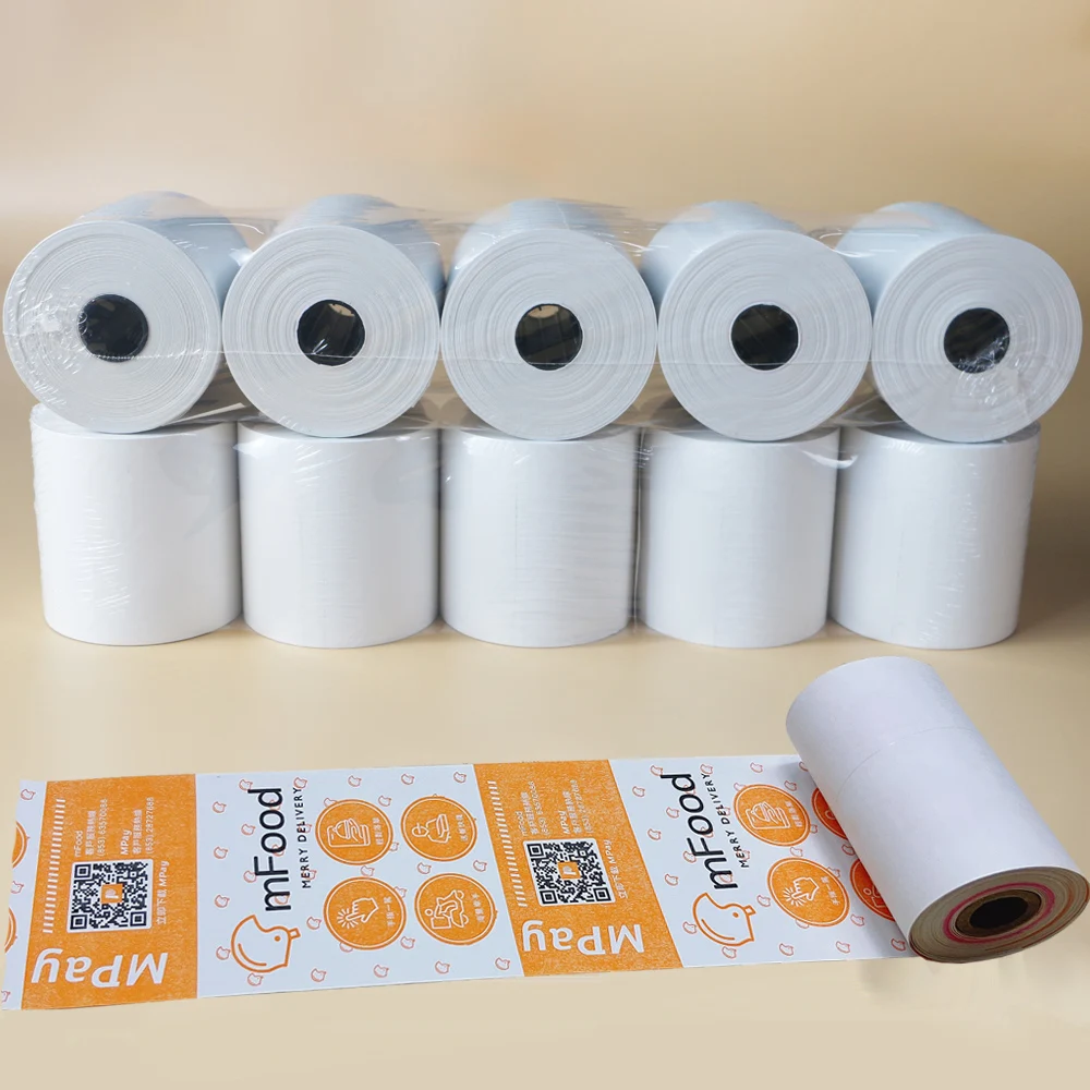 80x70mm cash register paper wholesale price thermal receipt roll