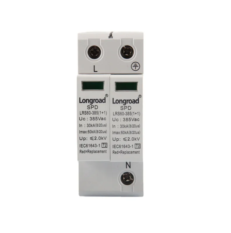 Solar Dc Surge Protective Device Spd Surge Arrester 30kA-60kA