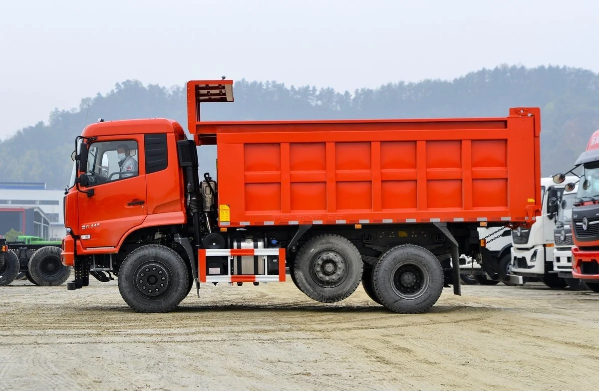 Оптовая продажа высокое качество Dongfeng тяжелый грузовик 245 лошадиных сил 6x2 4 3 м самосвал