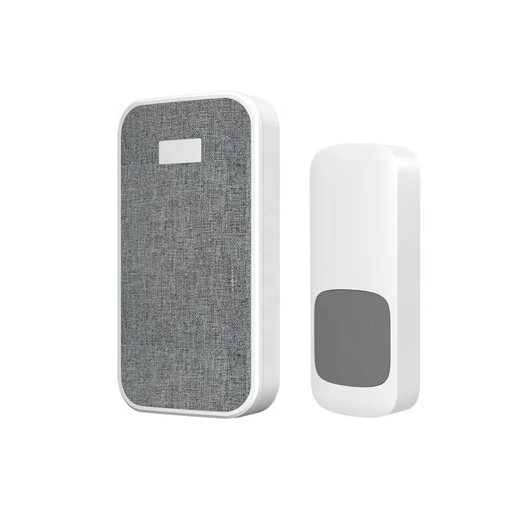 Wireless batteryless 433mhz EU UK US AU plug doorbell with 110dB loud volume 300m long working range doorbell