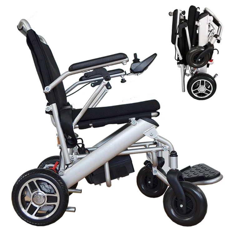 Cheap Attendant Operated Four Wheel Brushless Wheelchair In Stock