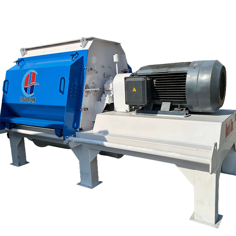 Hammer Mill For Straw Hot Sale Crusher Tungsten Carbide Spray Welding Crusher Tree Branches Crusher Equipment Bale Crushing