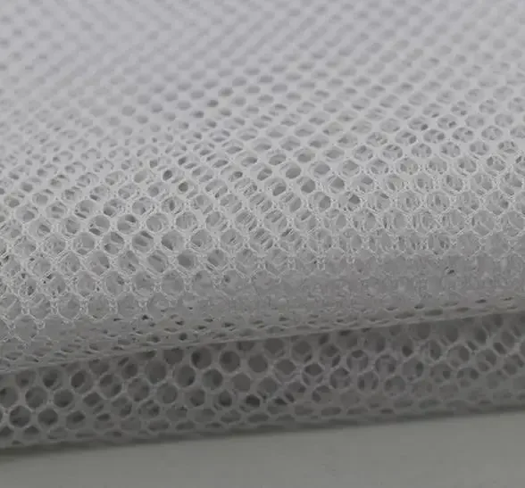 Outdoor strong polyester hex mesh fabric sold by the yard material for bag