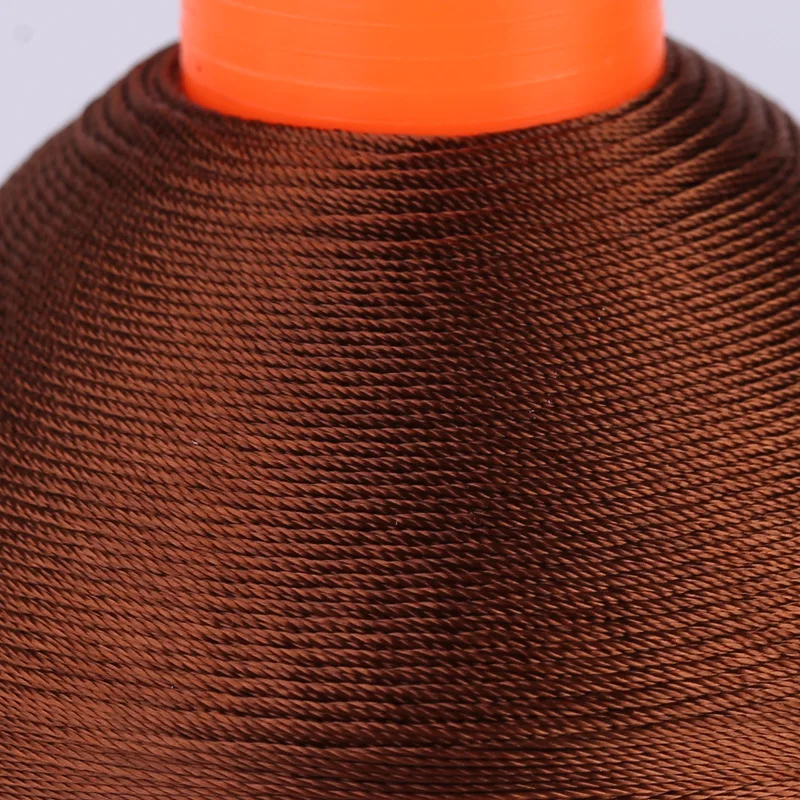 Colorful 100 staple spun polyester thread with high stretch and high quality in domestic