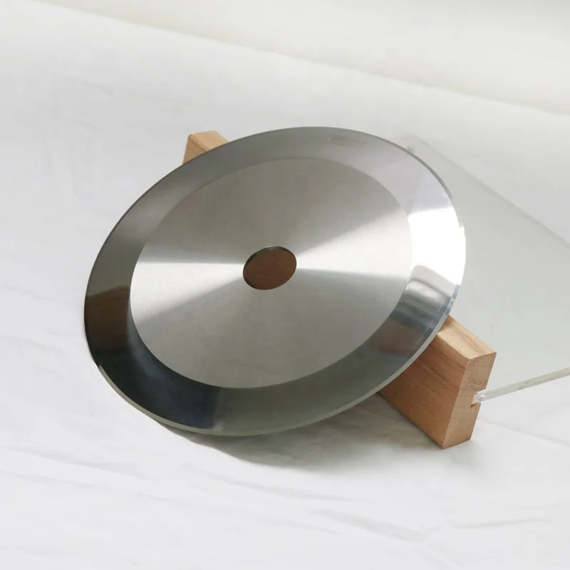 Tungsten carbide YG12X 200*25.4*2mm circular knives adhesive tape slitting blade taping knife for gummed tape slitting