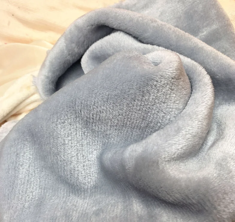 winter hot sale custom flannel fleece fabric roll 100% cotton wool feeling check wholesale flannel fabric