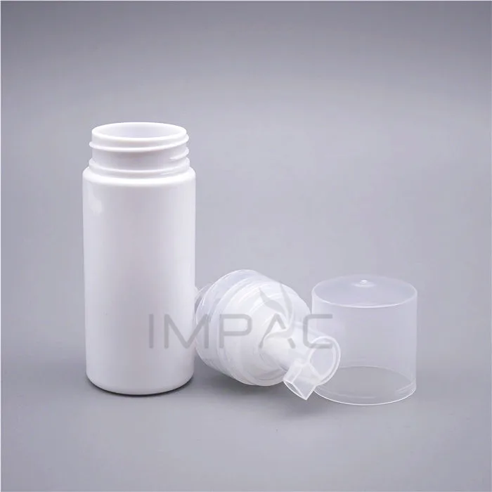 Empty cosmetic foam pump bottle 60 ml packaging for hand soap liquid