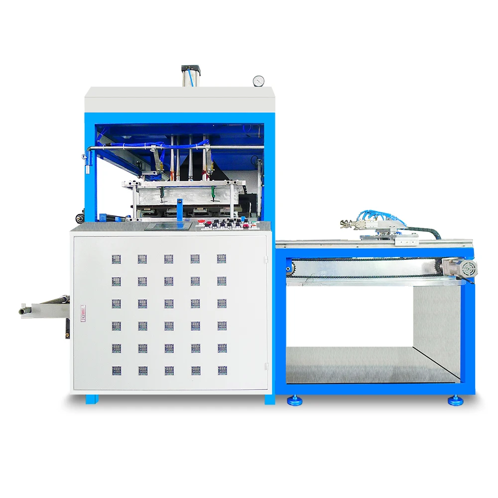 Plastic thermoforming vacuum forming machine application for food and toys