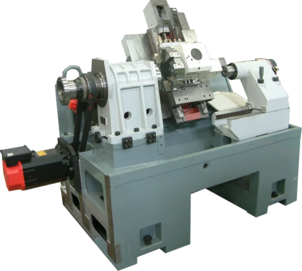 CL15 CNC Slant Bed Lathe Fanuc Turret Lathe Hydraulic Chuck Table Tailstock High Class