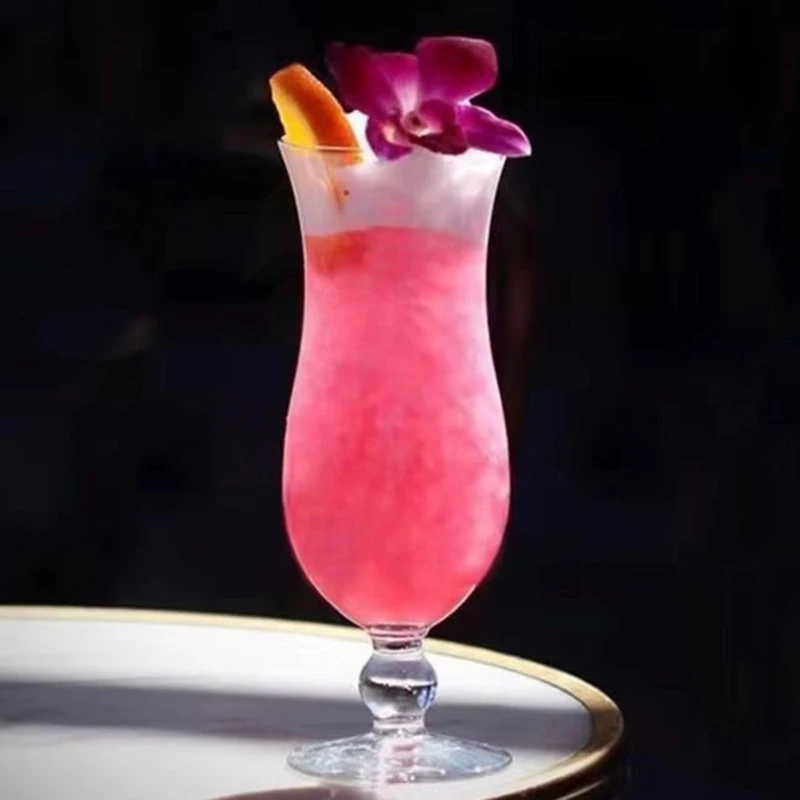 14oz Personalized Unbreakable Acrylic Classic Tumblers Plastic Premium Juice Tulips Glasses For Bar Club