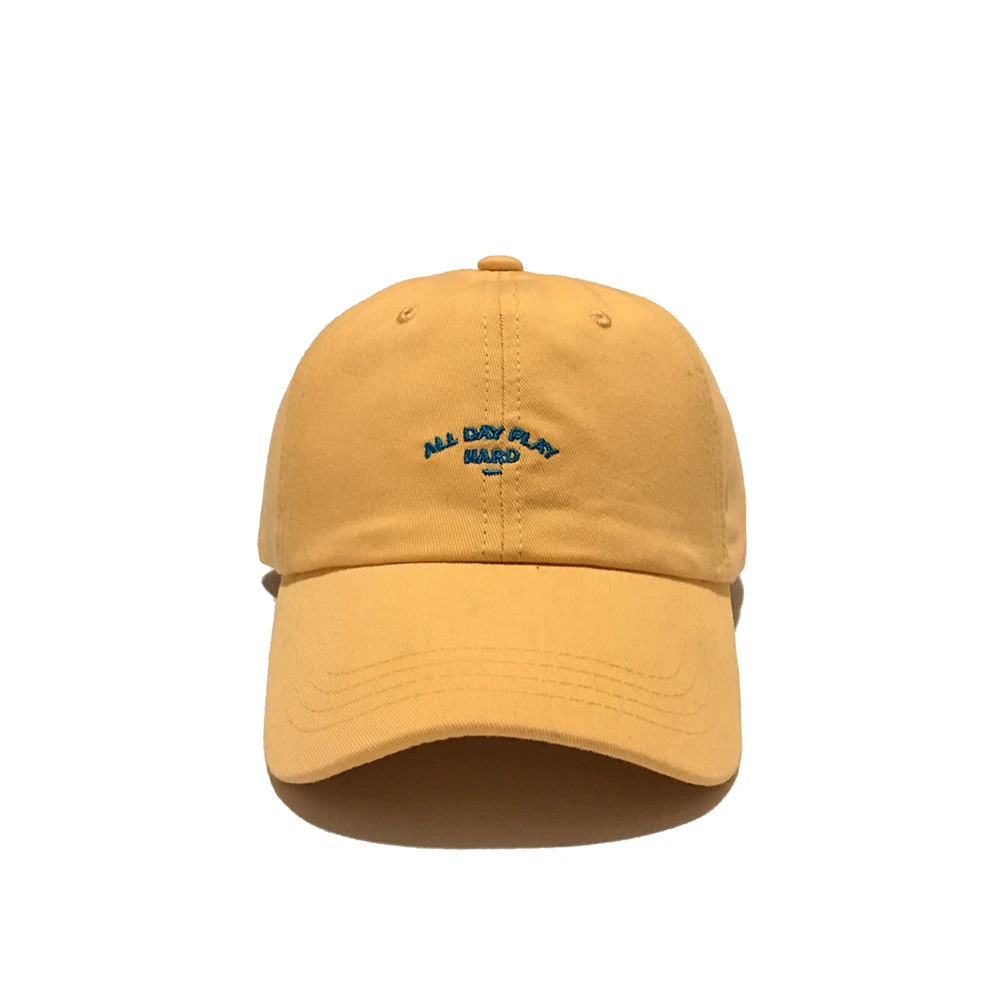 
New Breathable Casual And Simple Adjustable Fashion Wild Sports Shade Outdoor Promotional Plain Distressed Baseball Cap 