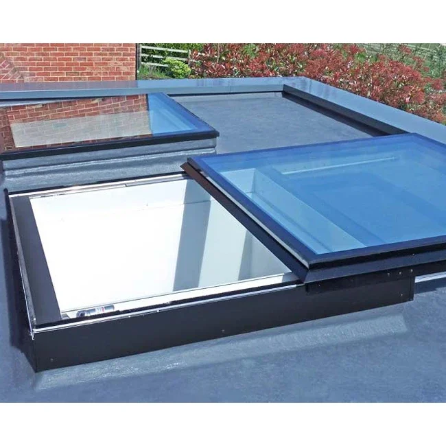 LongTai hot sale Smart design glass dome aluminum skylight roof skylight glass window
