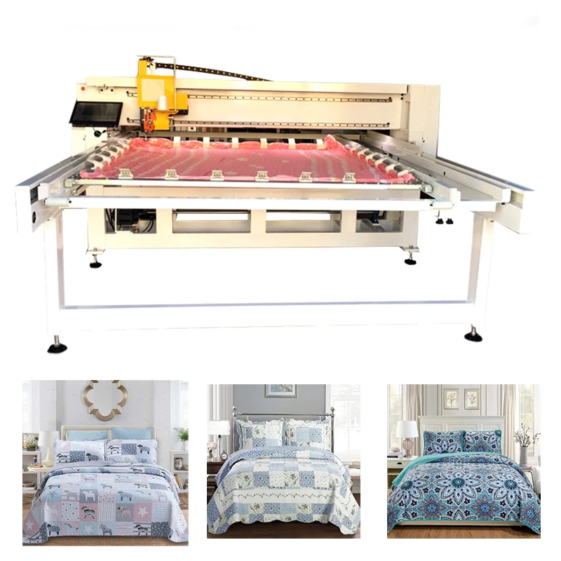 Computerized Single-needle Long arm Comforter Quilting Embroidery Machine/Longarm Comforter Quilting Machine