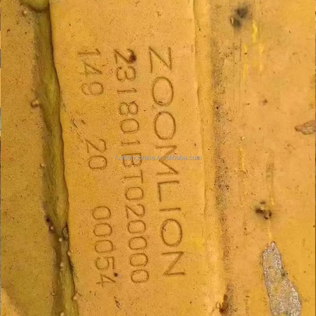 Used China Brand Tower Crane ZOOMLION 8022-16 Boom Length Low Price Construction Tower Crane